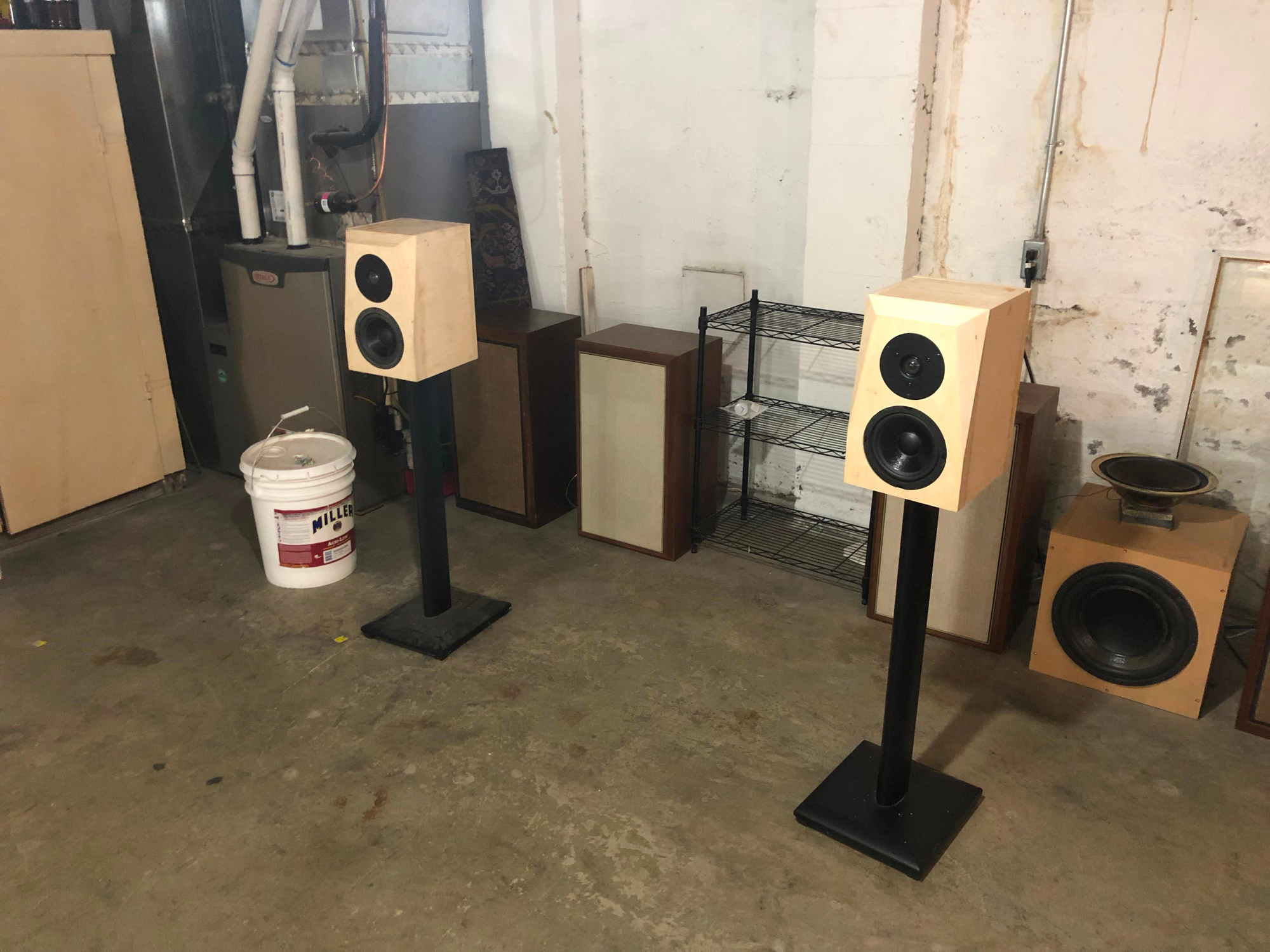 Bookshelf Speakers + Mini Subwoofer