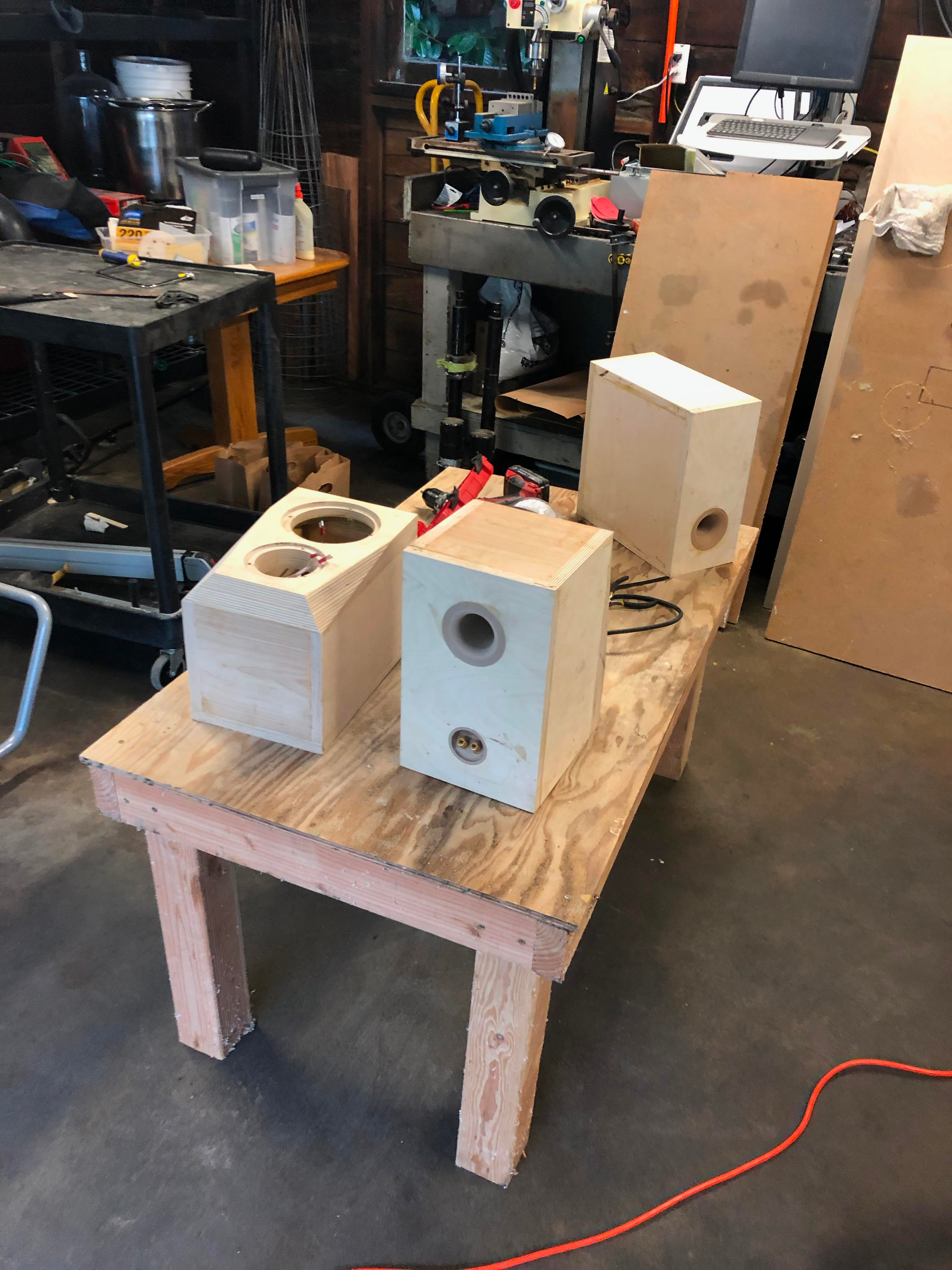 Bookshelf Speakers + Mini Subwoofer