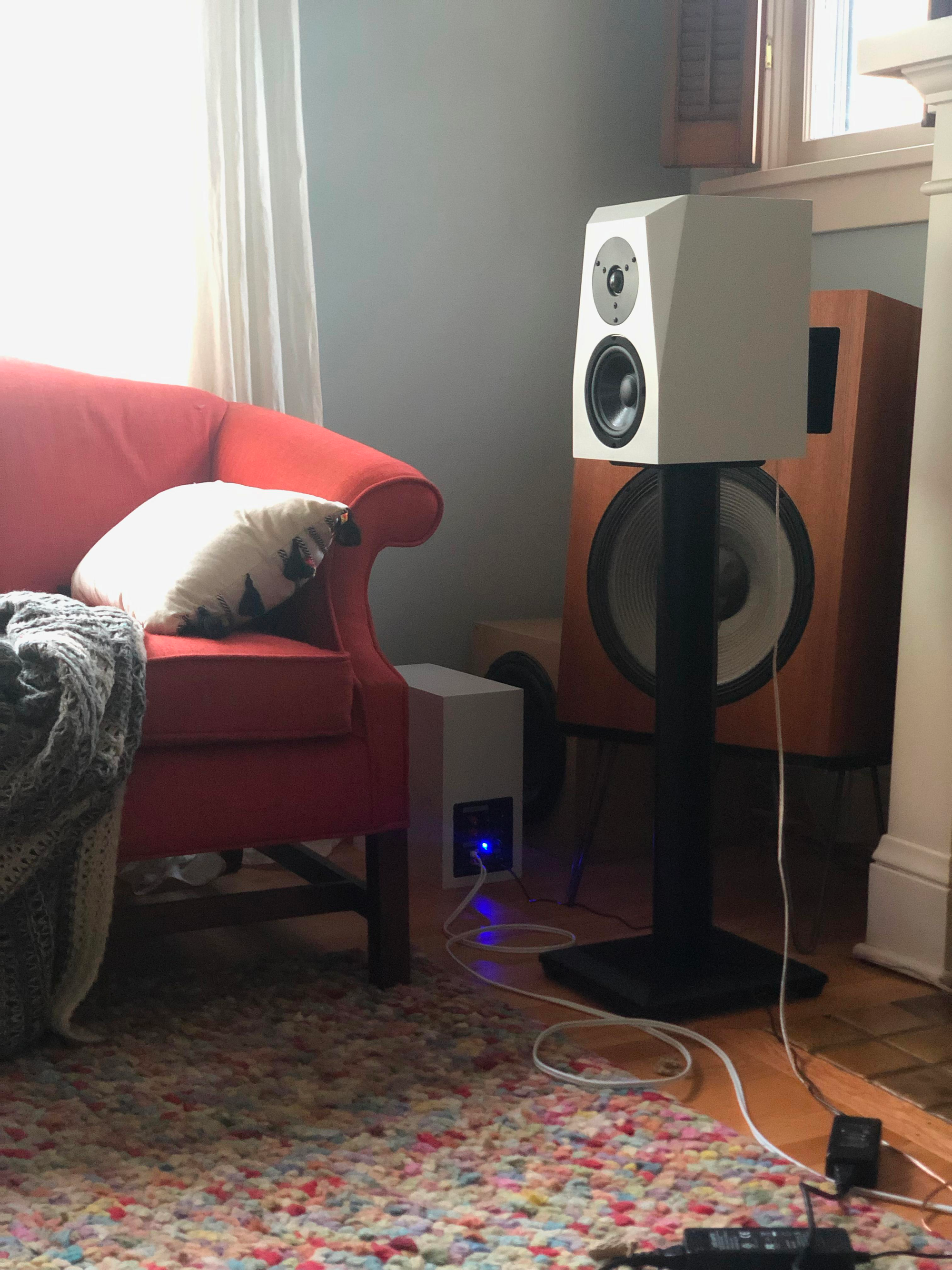 Bookshelf Speakers + Mini Subwoofer