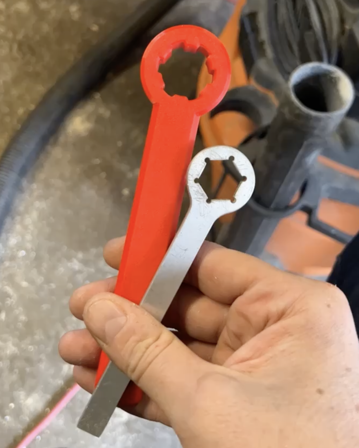 What is a spanner wrench?